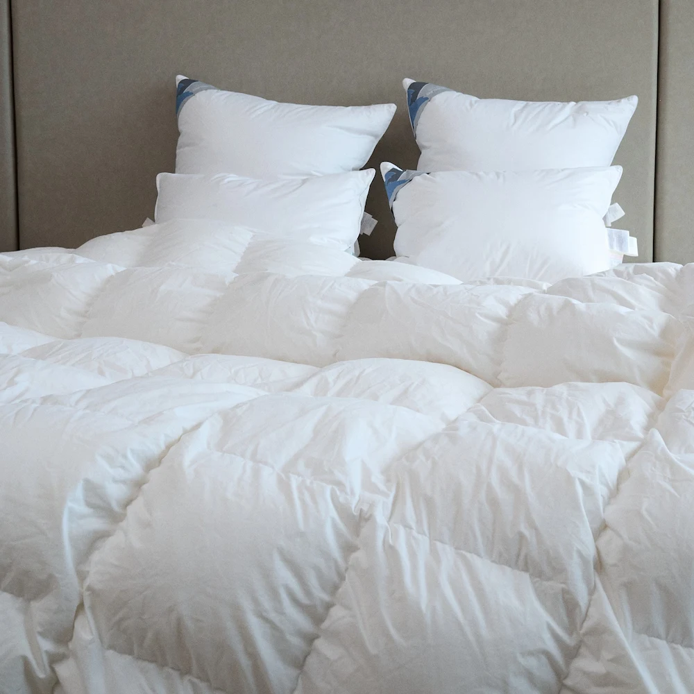 Bedroommood goose down comforters and pillows