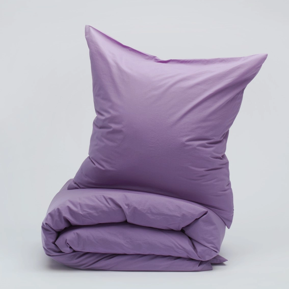 Bedroommood percale duvet set lavender