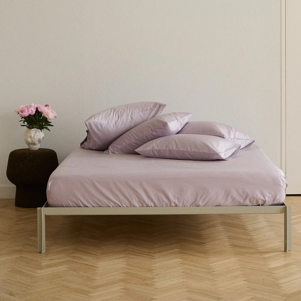 Bedroommood lilac sateen sheet