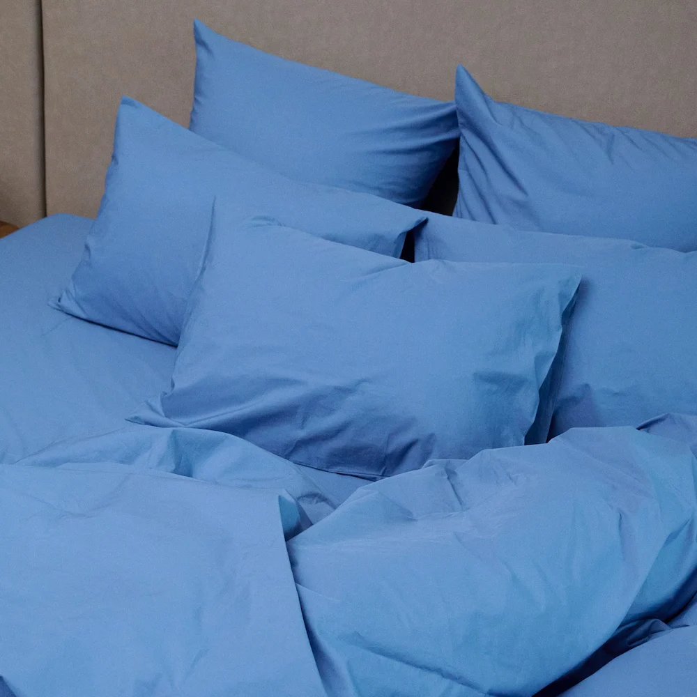 Bedroommood percale blue