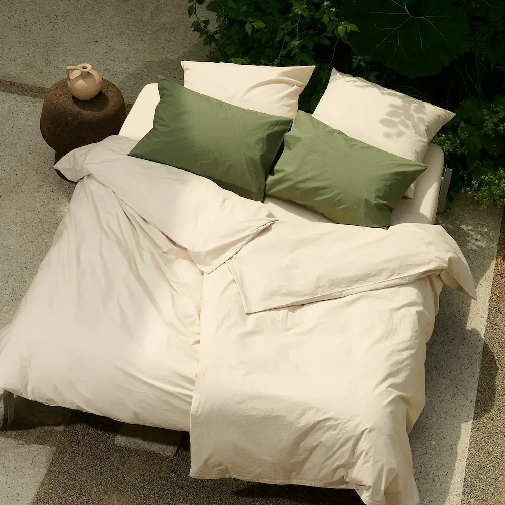 Bedroommood beige percale