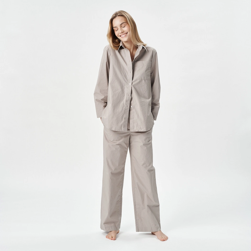 Bedroommood Julija Steponaviciute pyjama taupe 3
