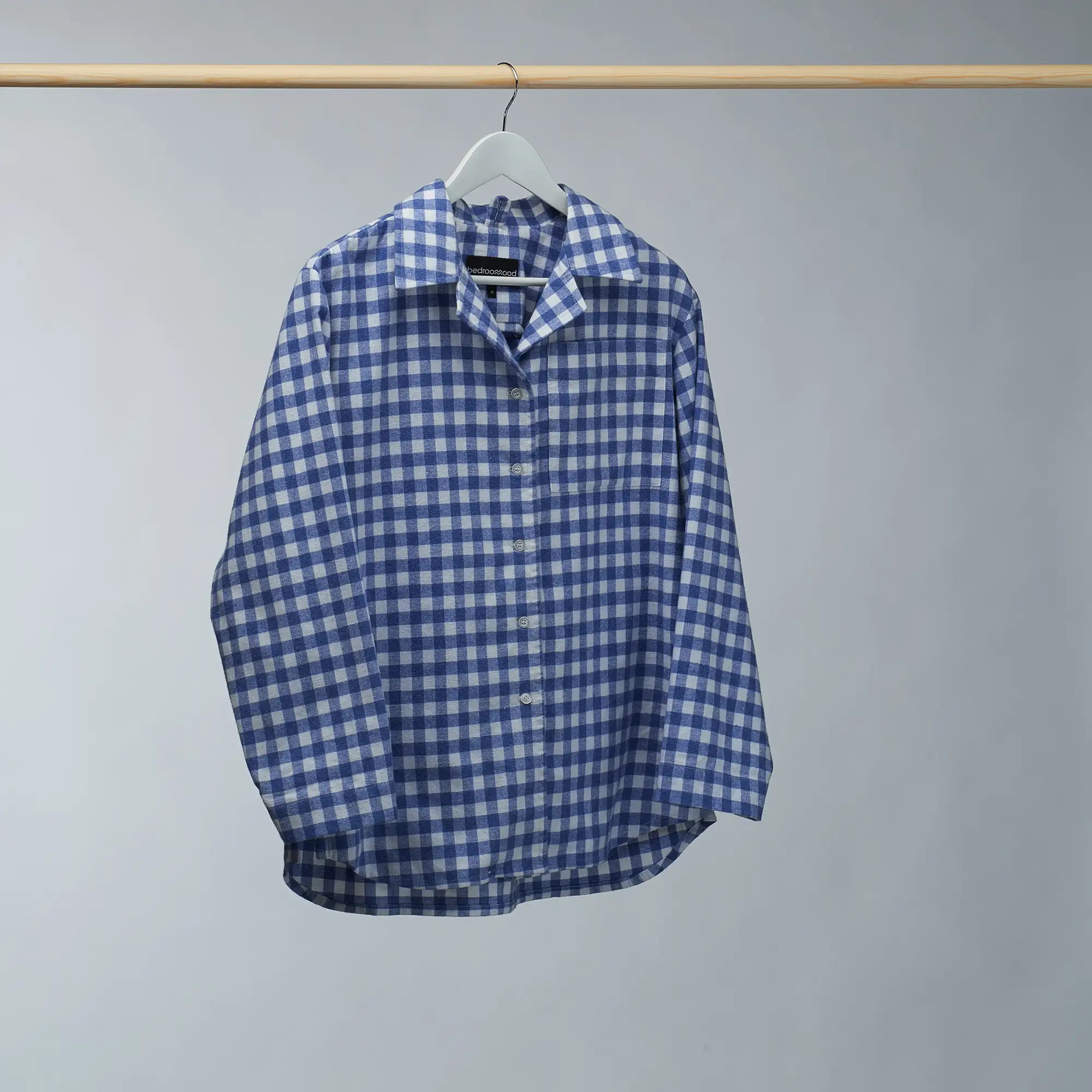 Soft flannel pyjama shirt