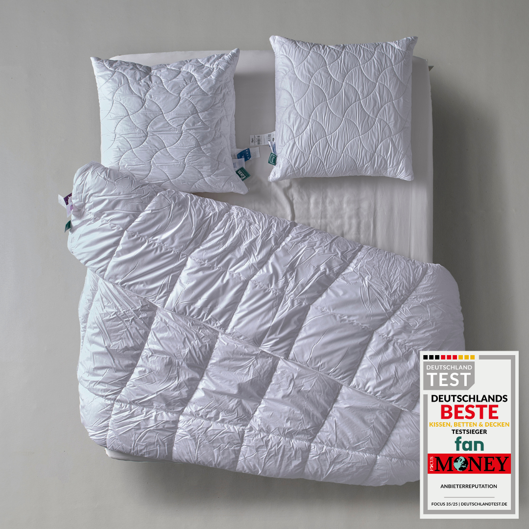 Bettdecken aus Synthetikdaune - Warm