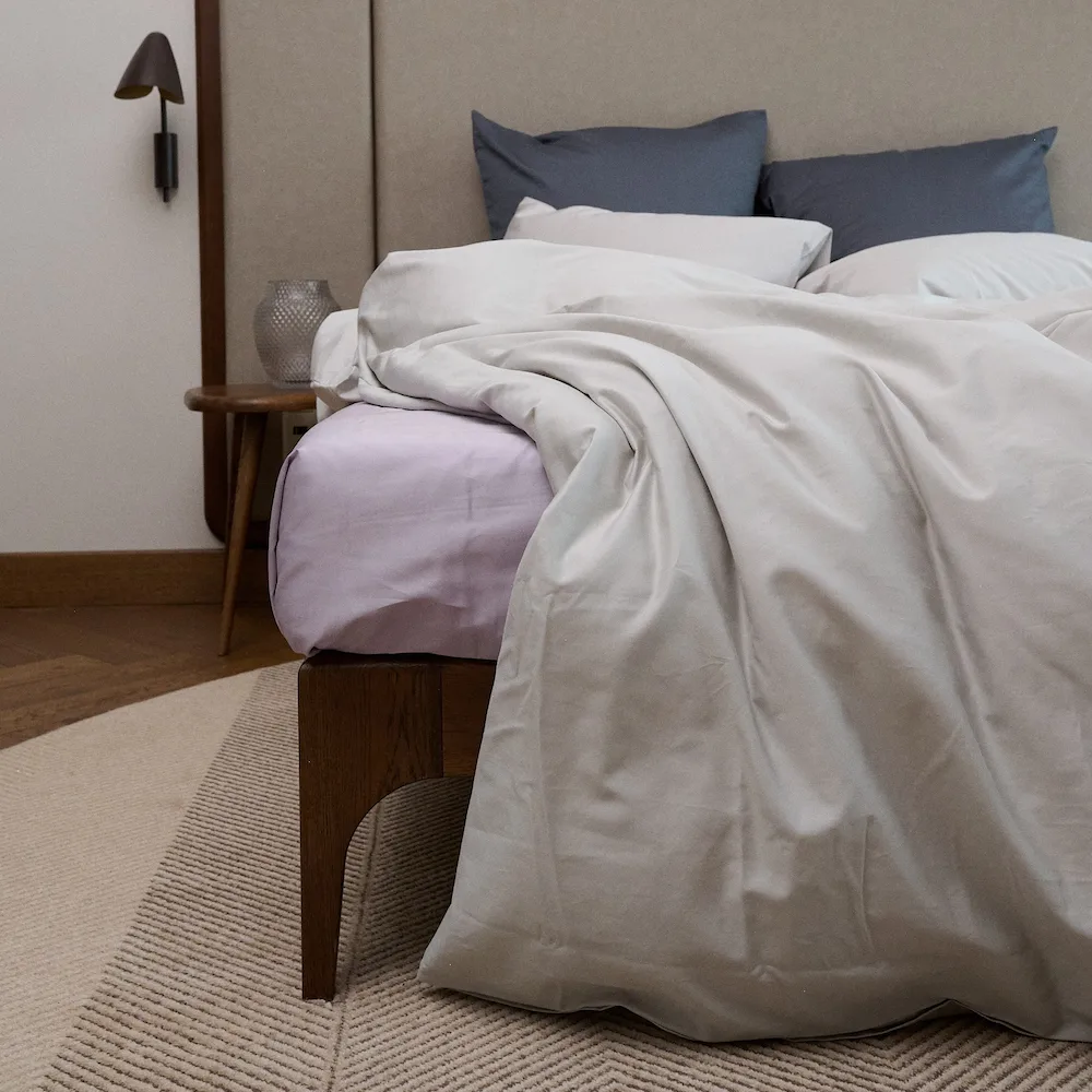 Bedroommood sateen lilac sheet