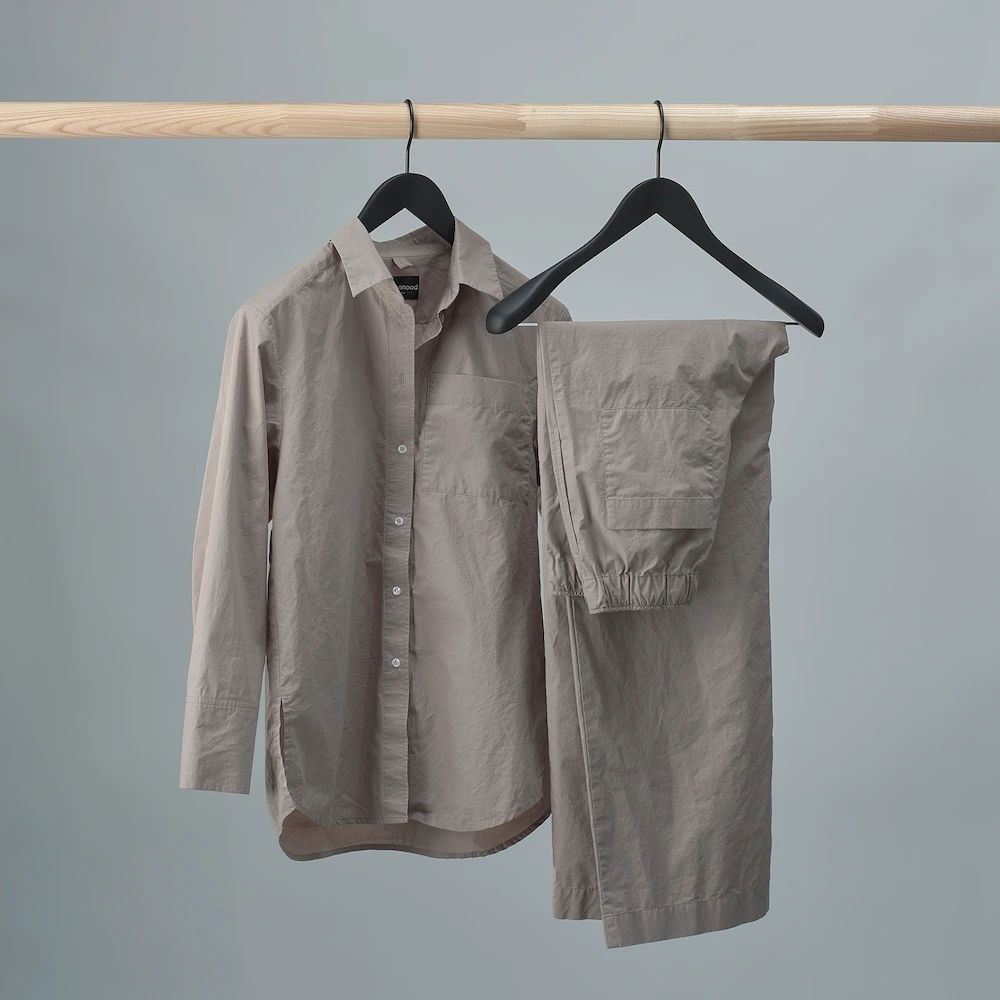 Bedroommood pyjama set with pants taupe