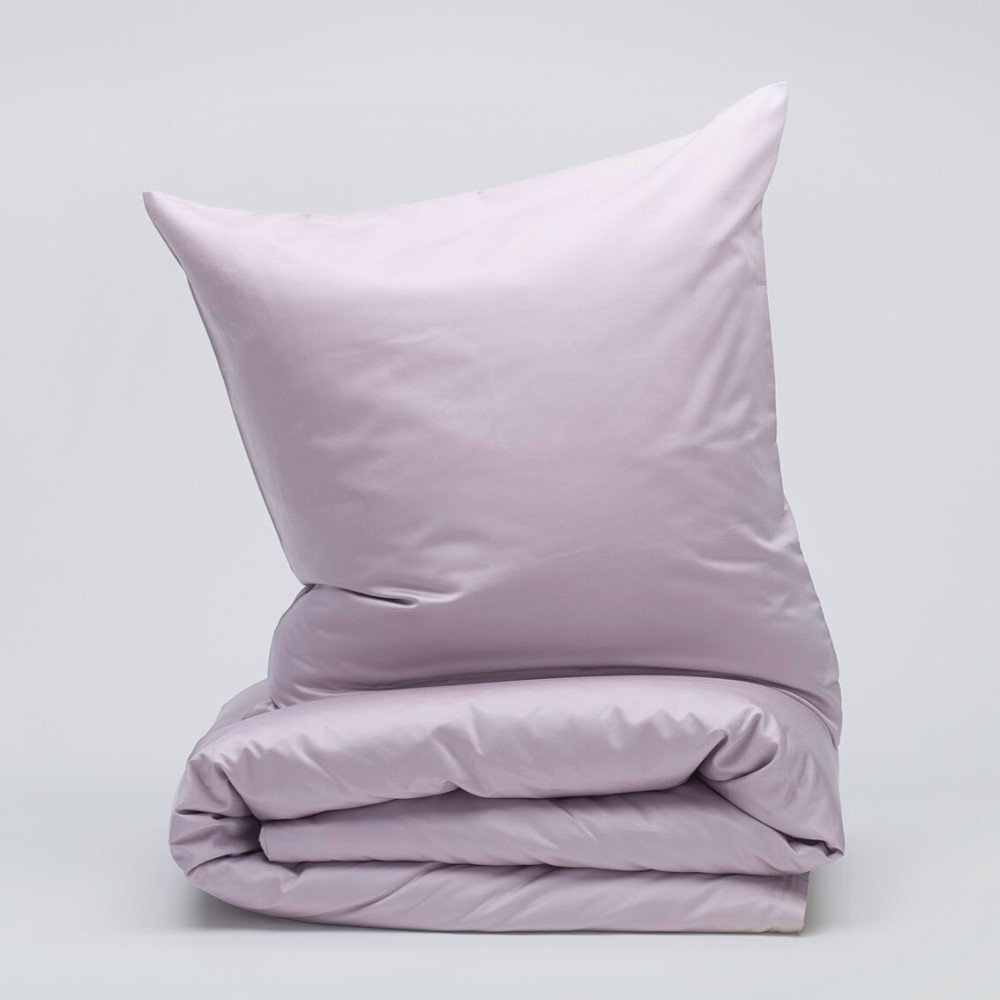 Bedroommood sateen duvet set lilac