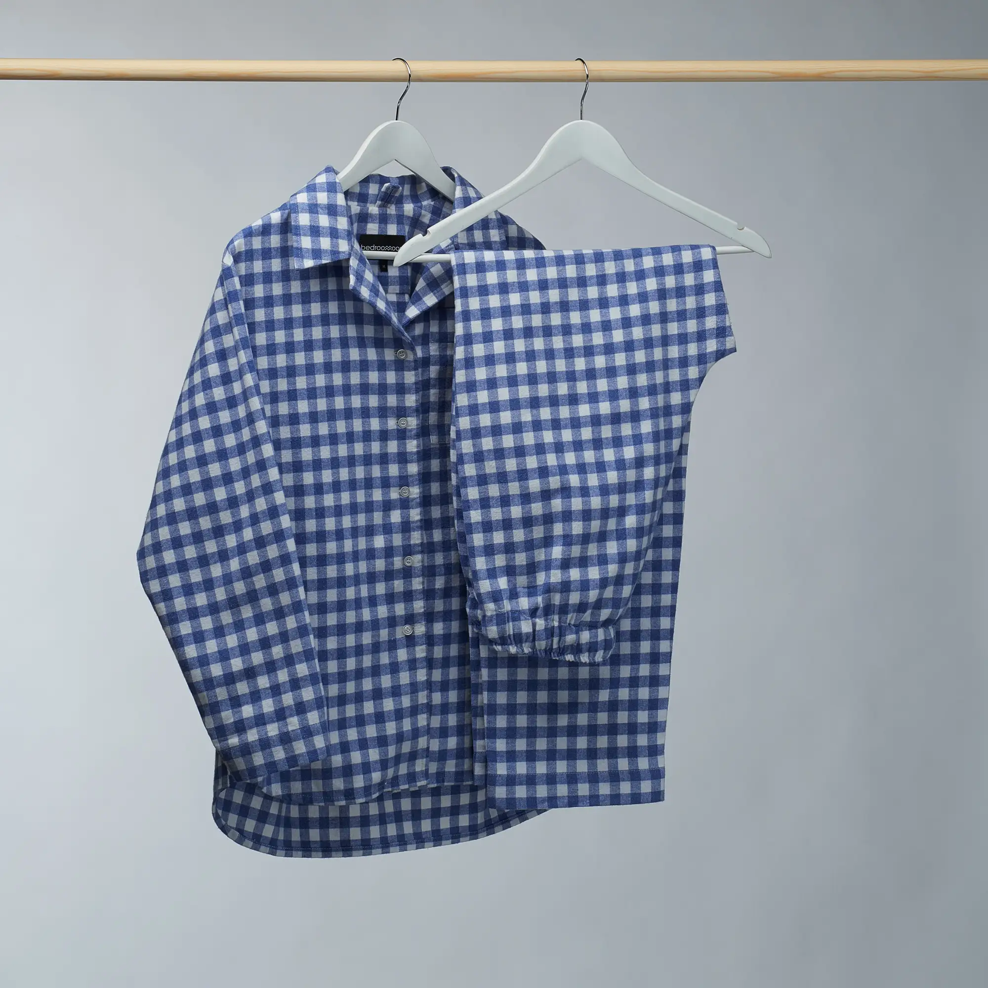 Soft flannel pyjama shirt