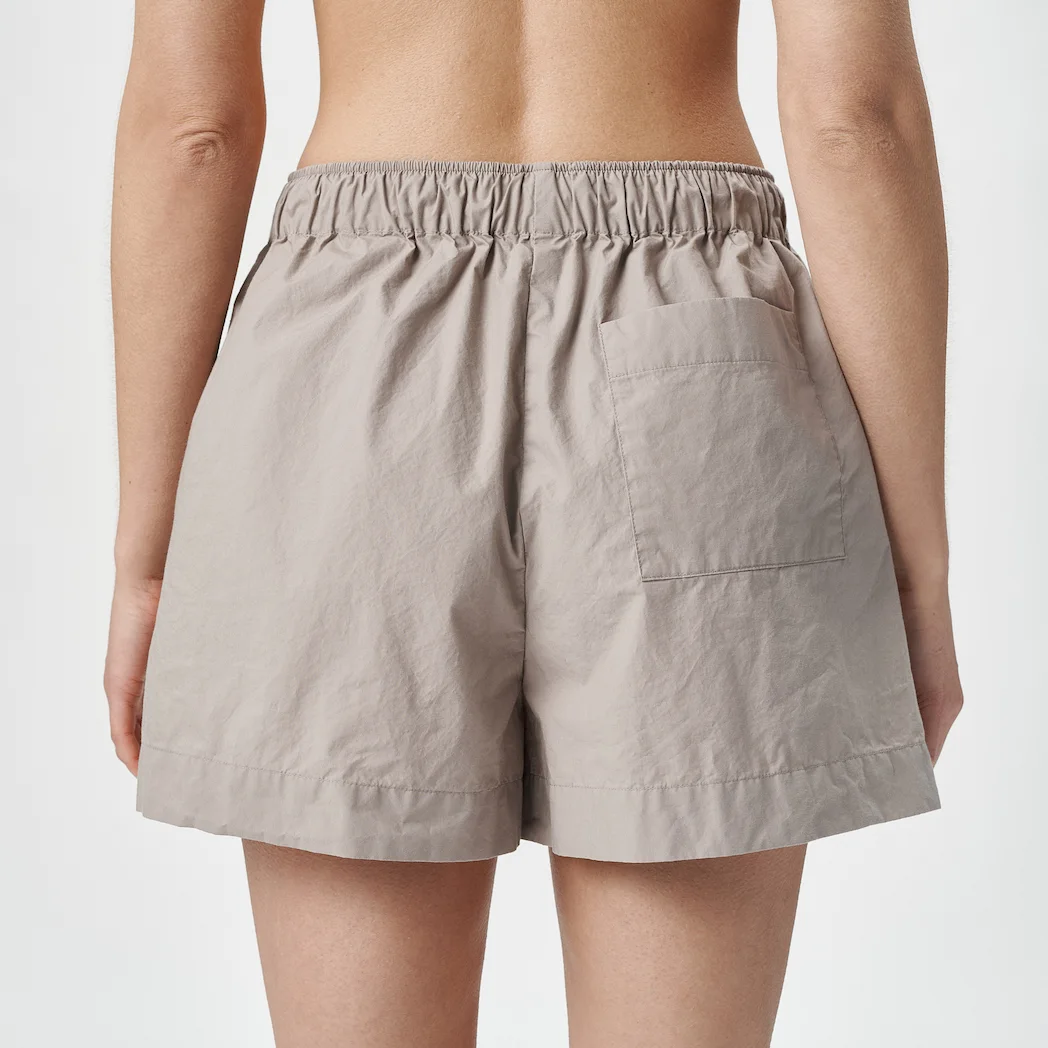 Bedroommood Julija Steponaviciute pyjama taupe shorts back