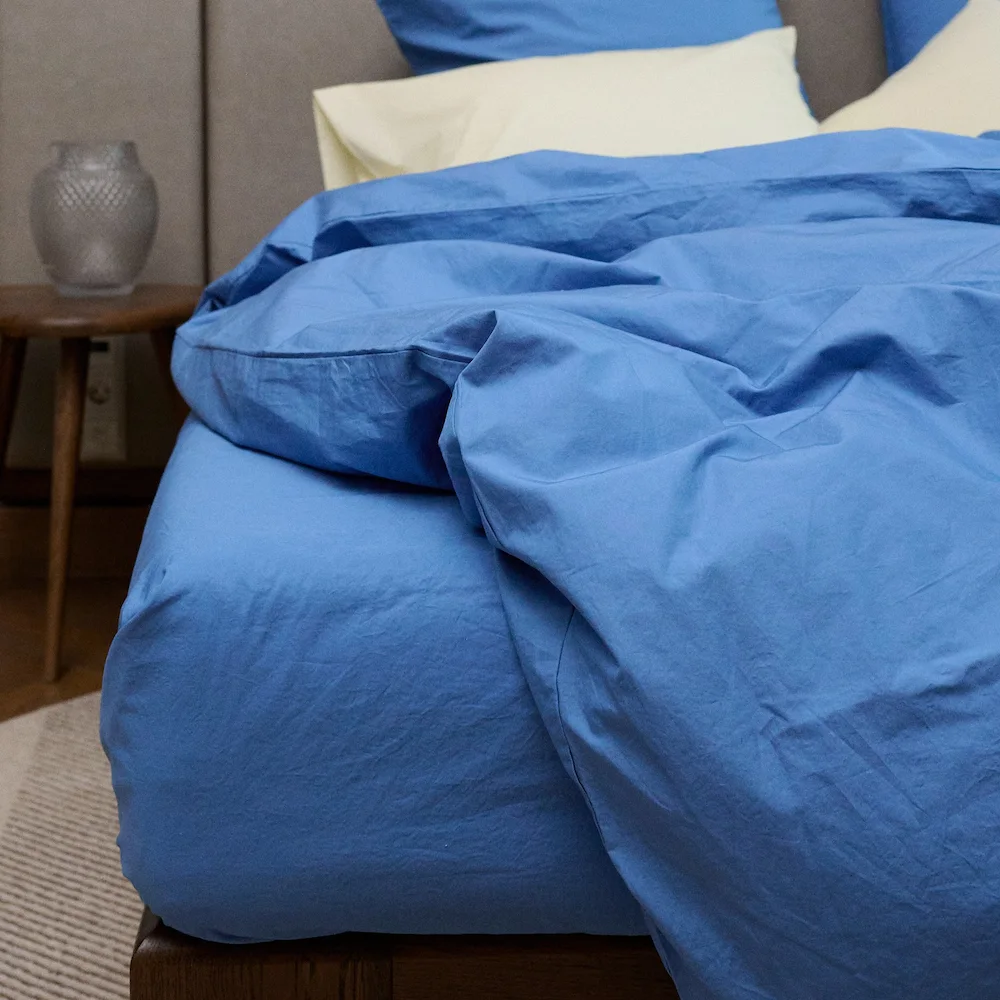 Bedroommood percale blue sheet