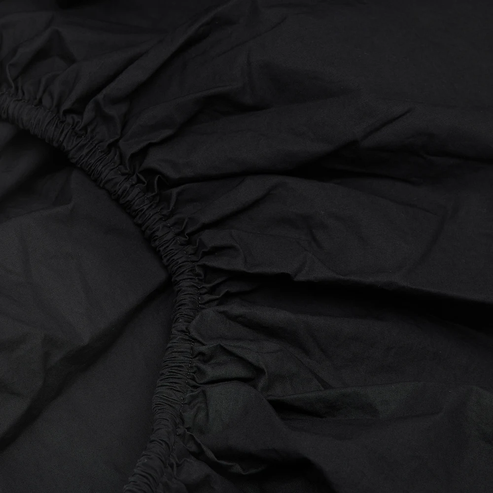 Bedroommood percale sheet black