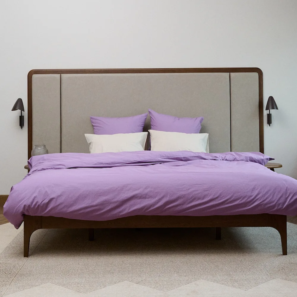 Bedroommood percale lavender beige
