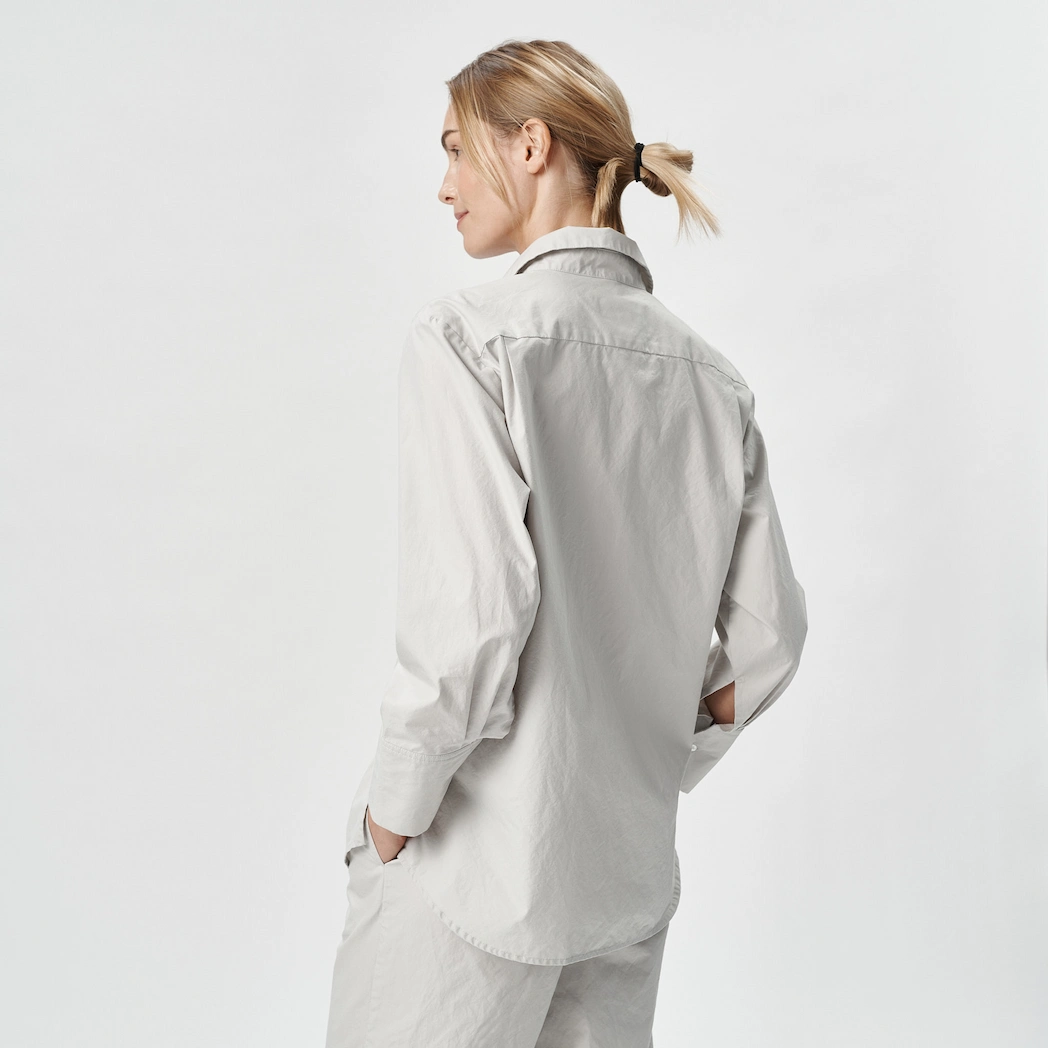 Bedroommood Julija Steponaviciute pyjama stone shirt side