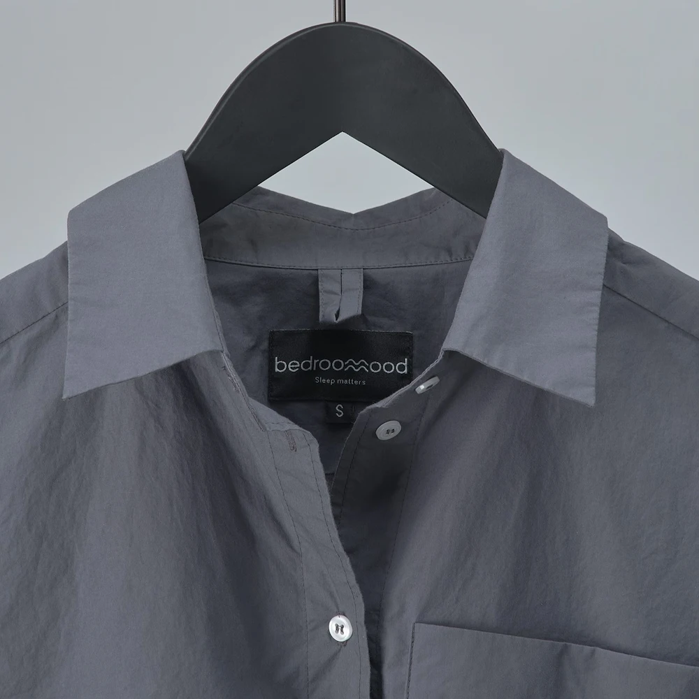 Bedroommood shirt dark grey