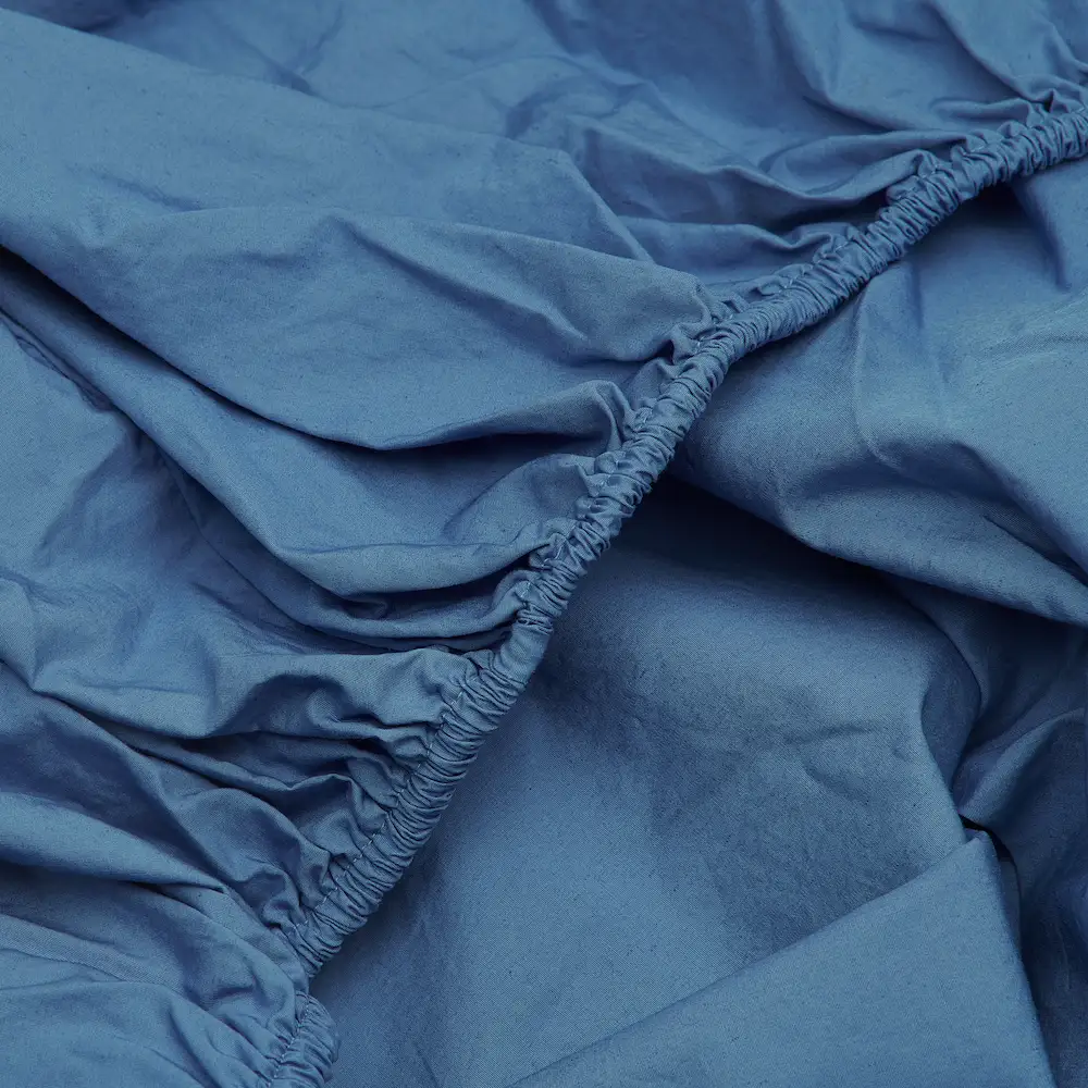 Bedroommood percale sheet blue