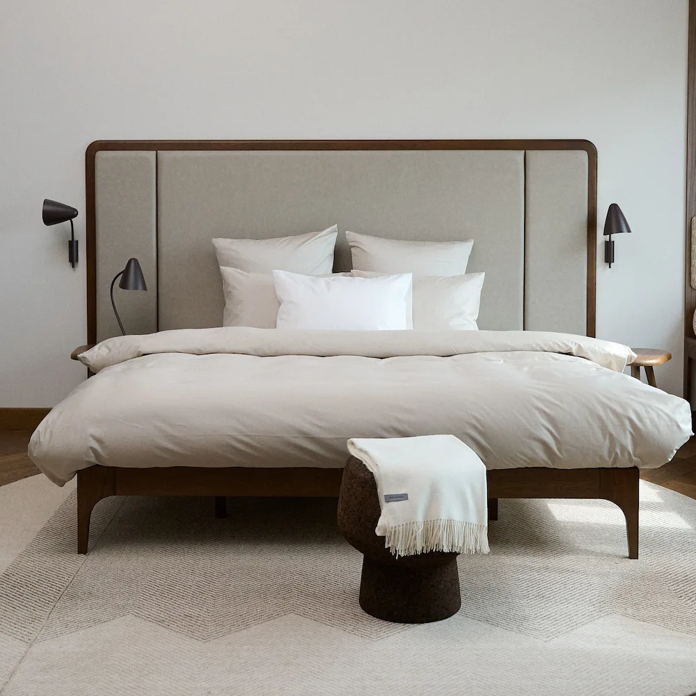 Bedroommood sateen beige milk