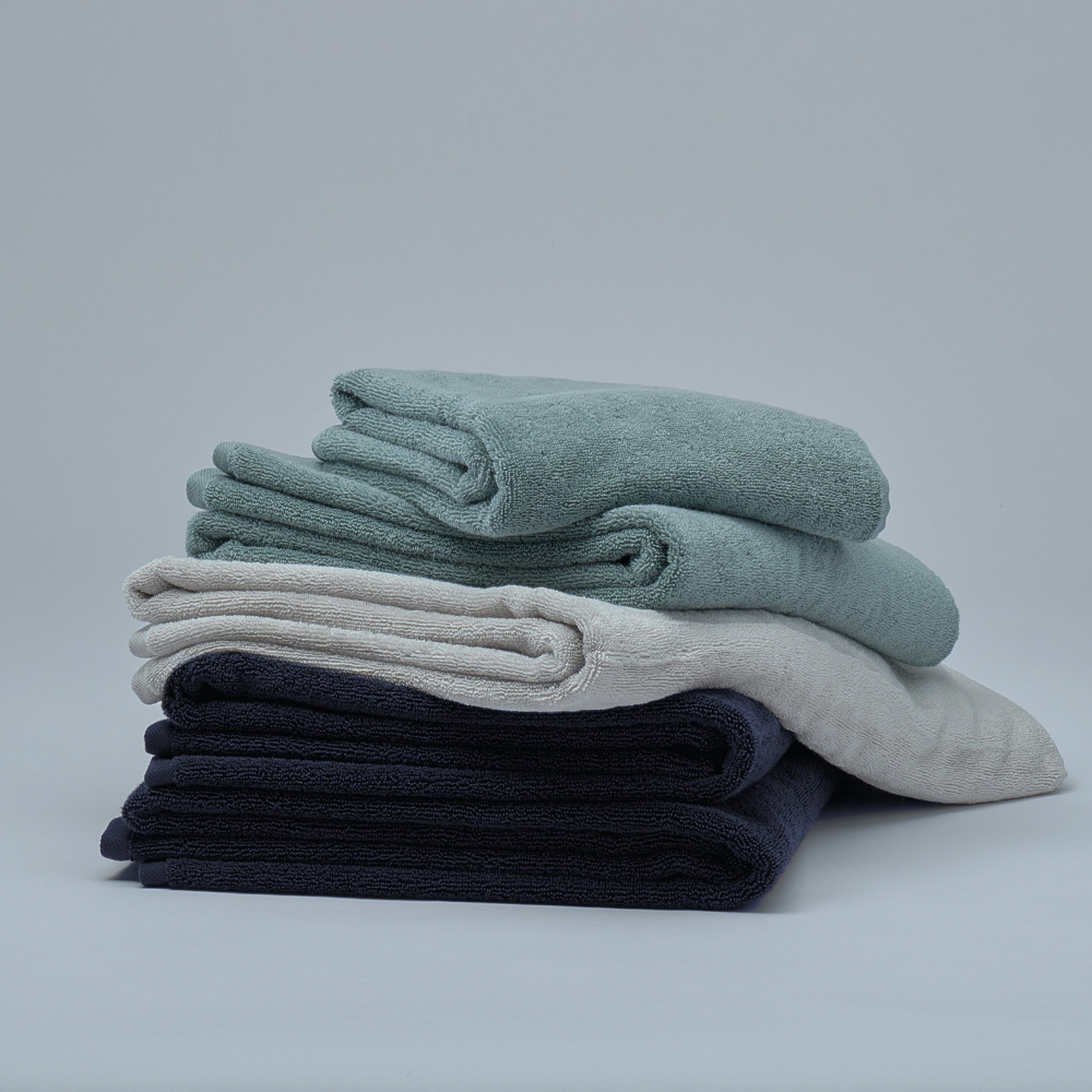 Superweiches Handtuch aus Bio-Baumwolle - Navy