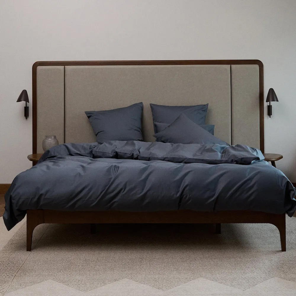 Bedroommood sateen darkgrey