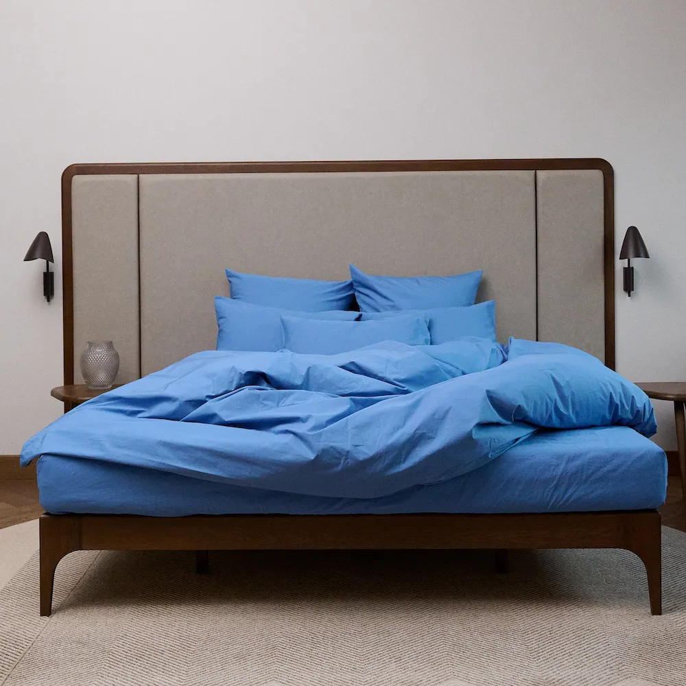 Bedroommood percale blue bedding