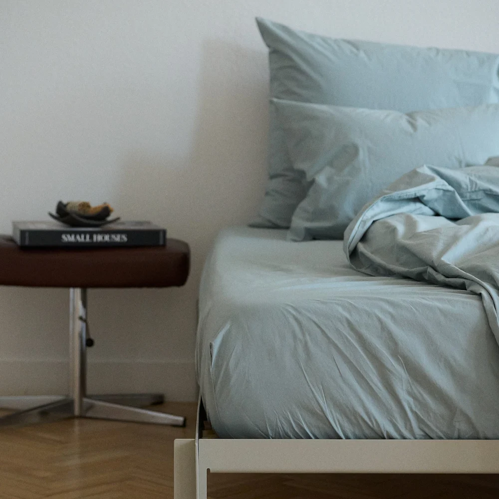 Bedroommood percale sage sheet