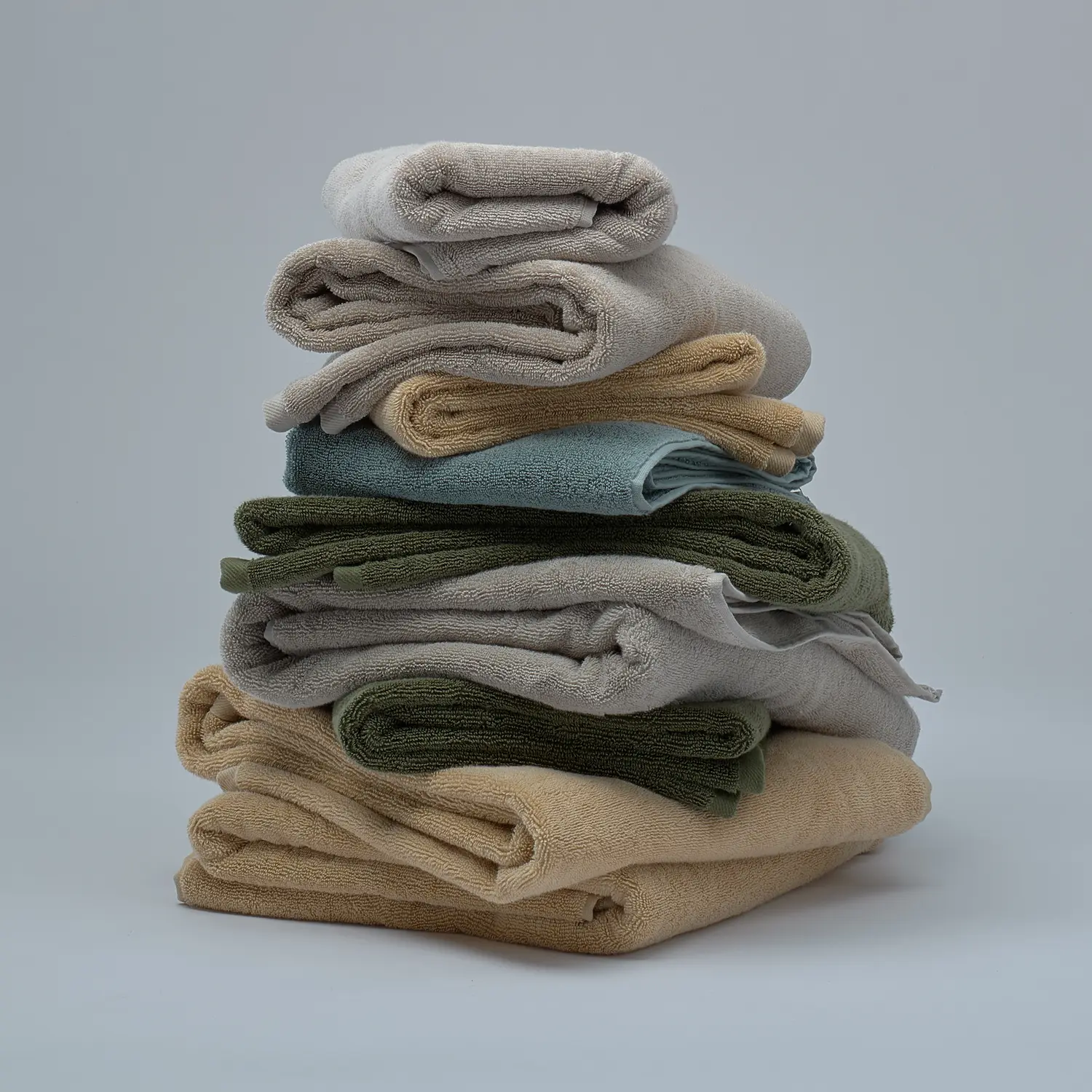 Superweiches Handtuch aus Bio-Baumwolle - Beige