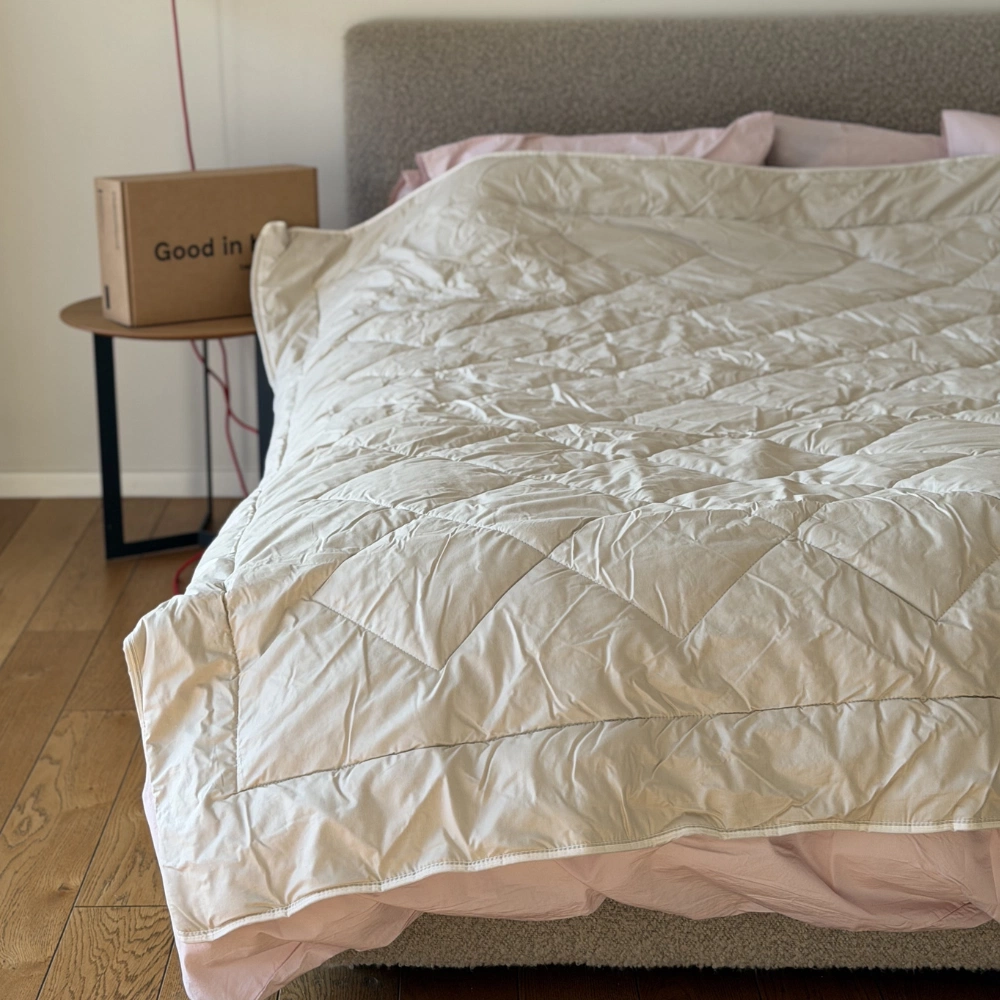 Ganzjahres-Bettdecke aus 100 % Kamelwolle