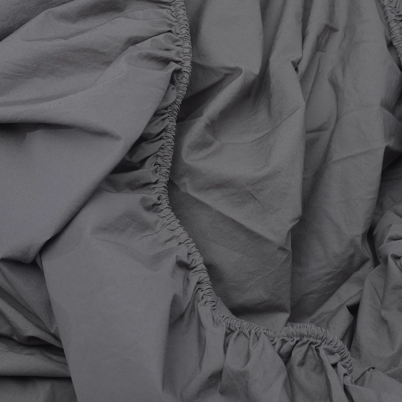 Perkal-Bettlaken - NEW Ash