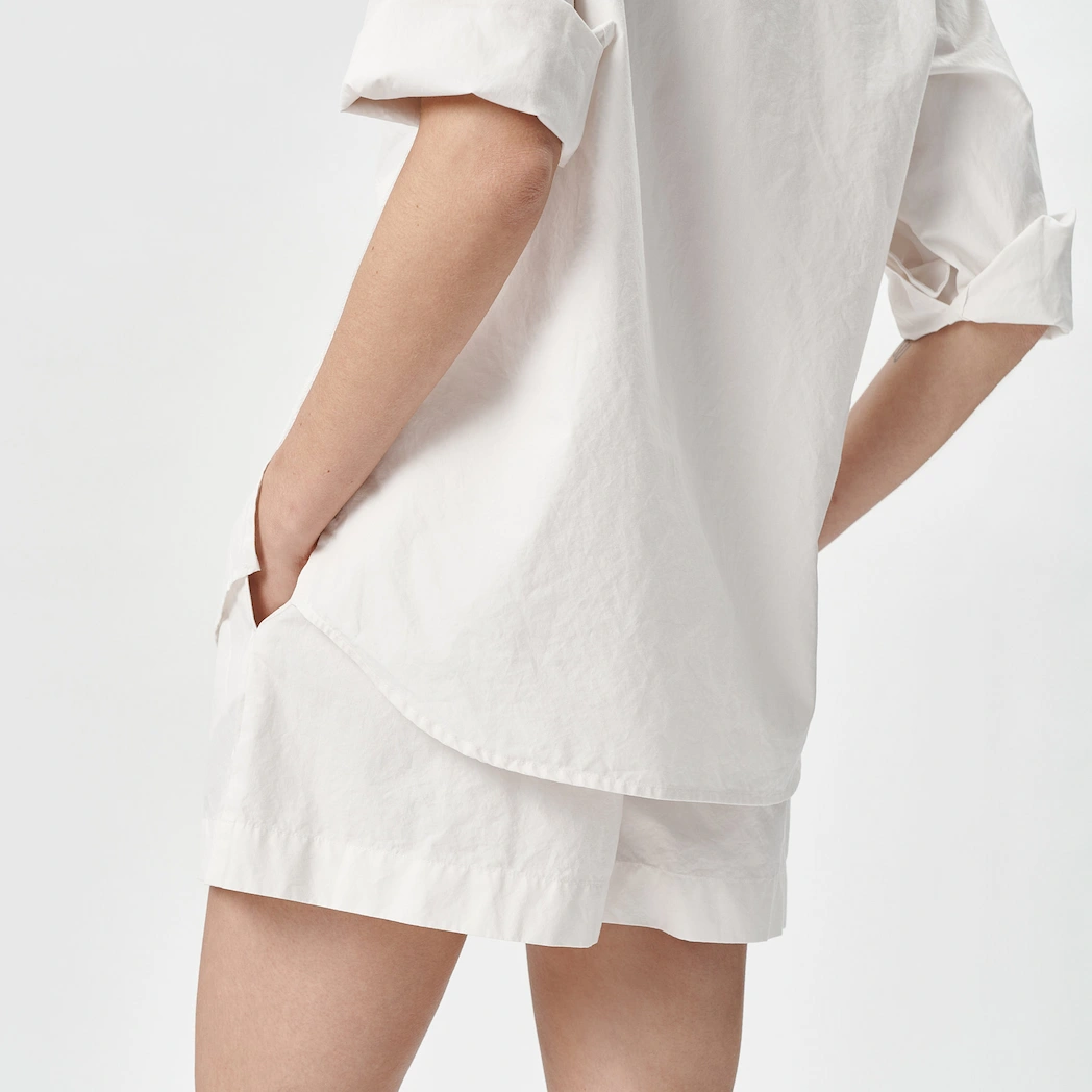 Bedroommood Julija Steponaviciute pyjama milk shorts 2
