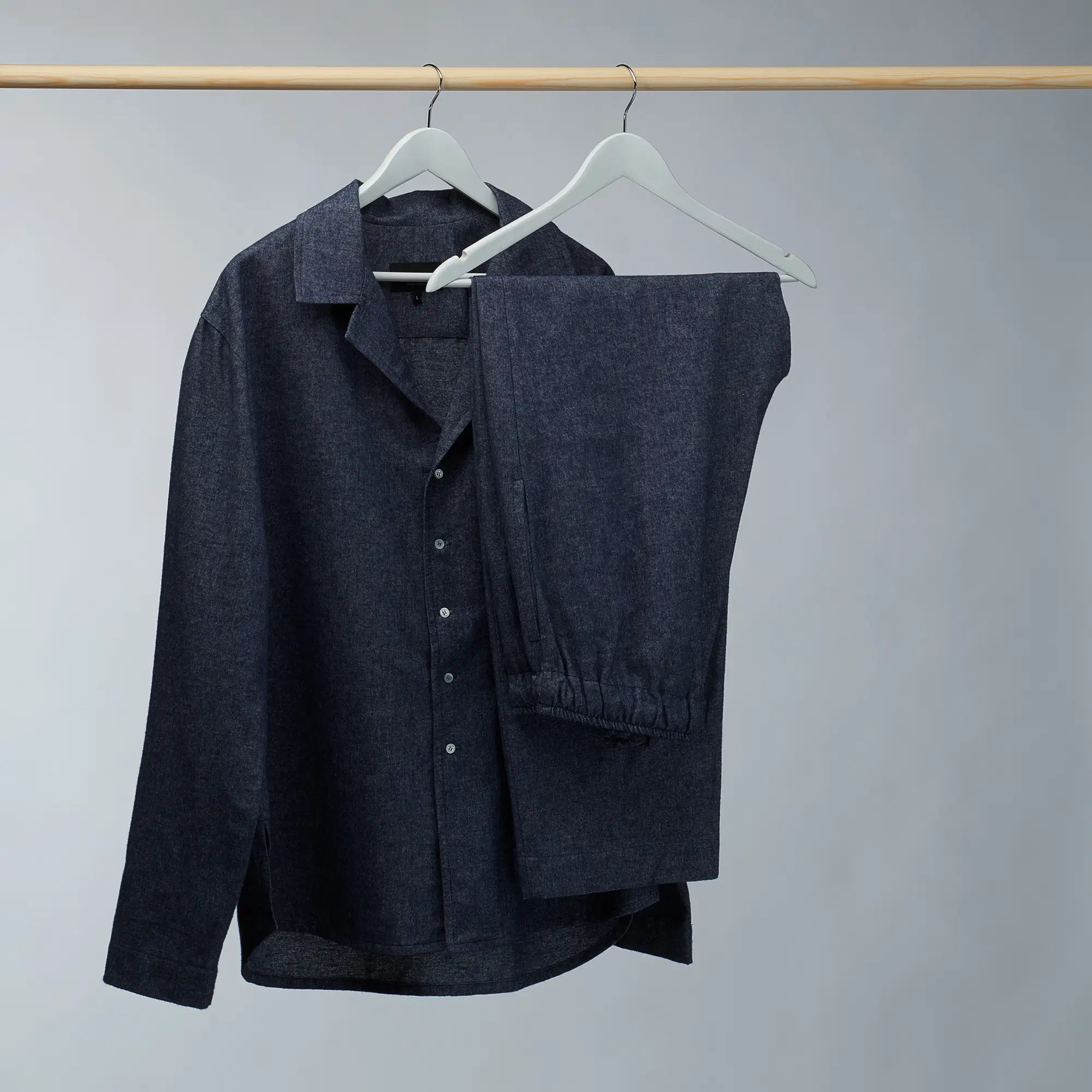 Soft flannel pyjama set with pants